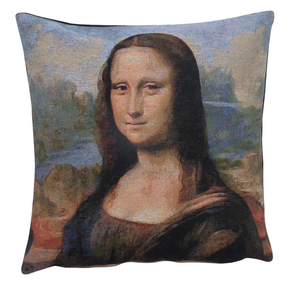 Mona Lisa II European Cushion Covers