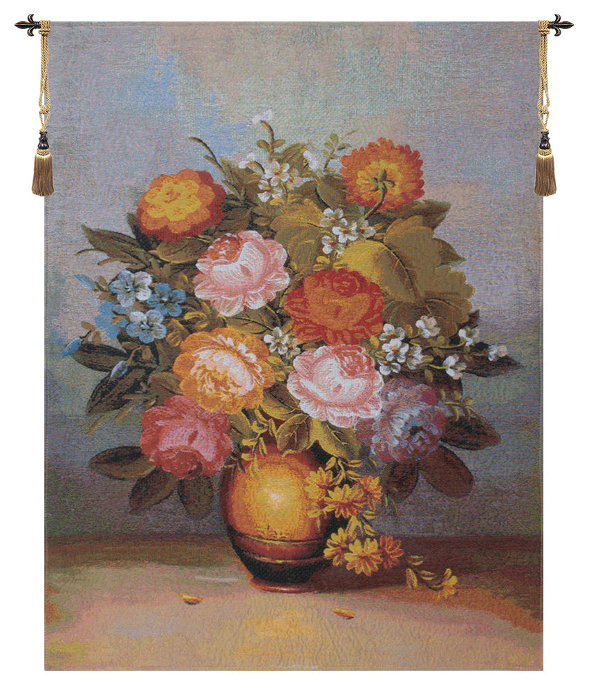 Bouquet Diana Belgian Tapestry Wall Art