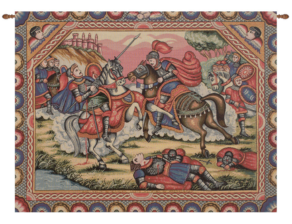 Ronald's Battle Italian Wall Tapestry