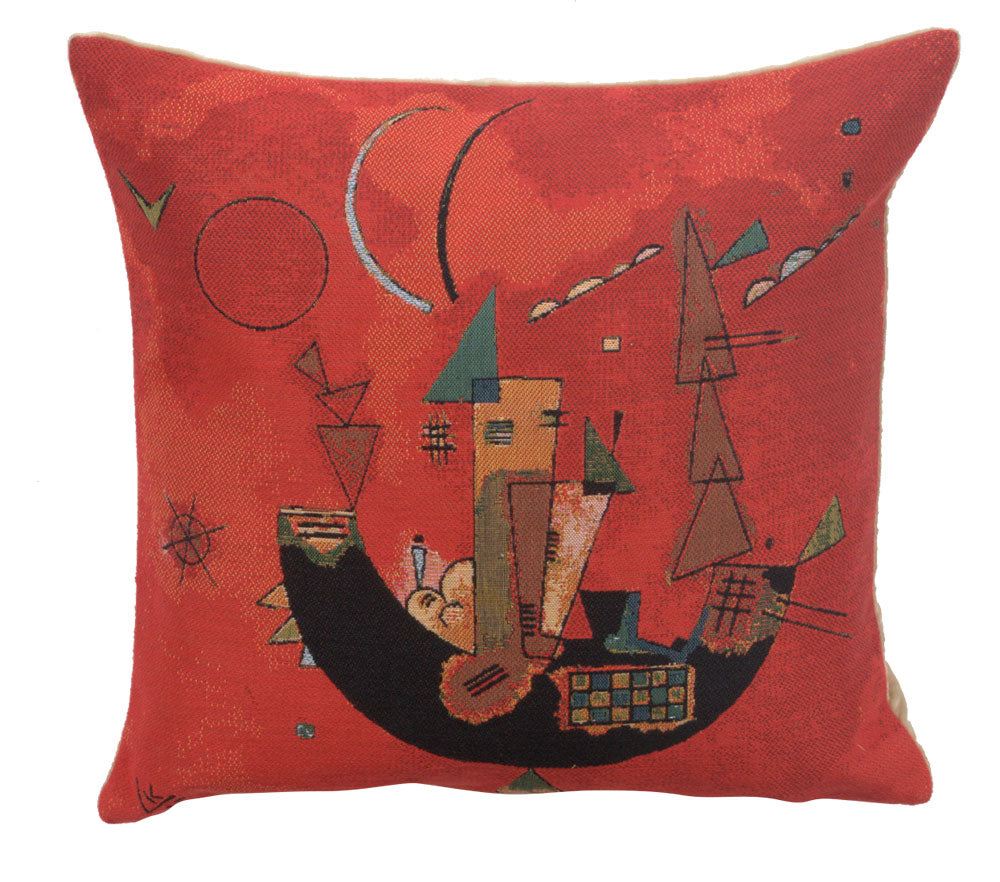 Kandinsky's Mit und Gegen European Cushion Covers