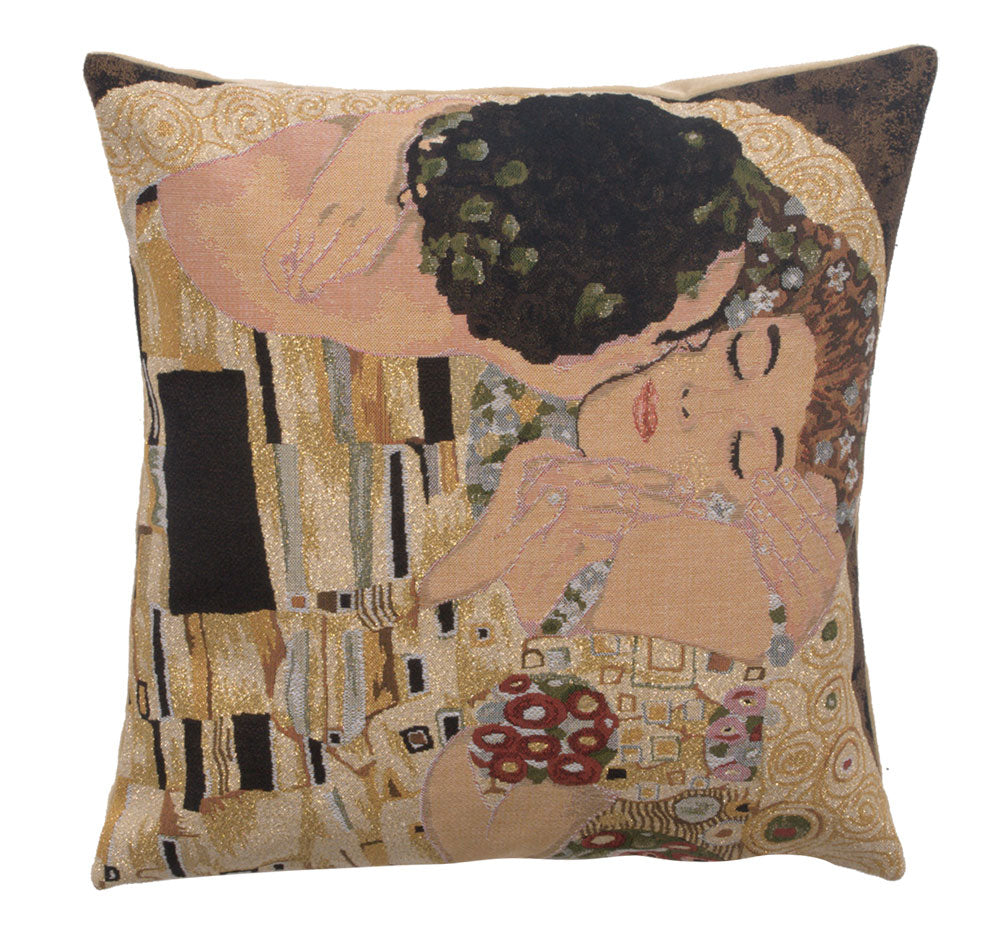 Klimt's Le Baiser European Cushion Covers
