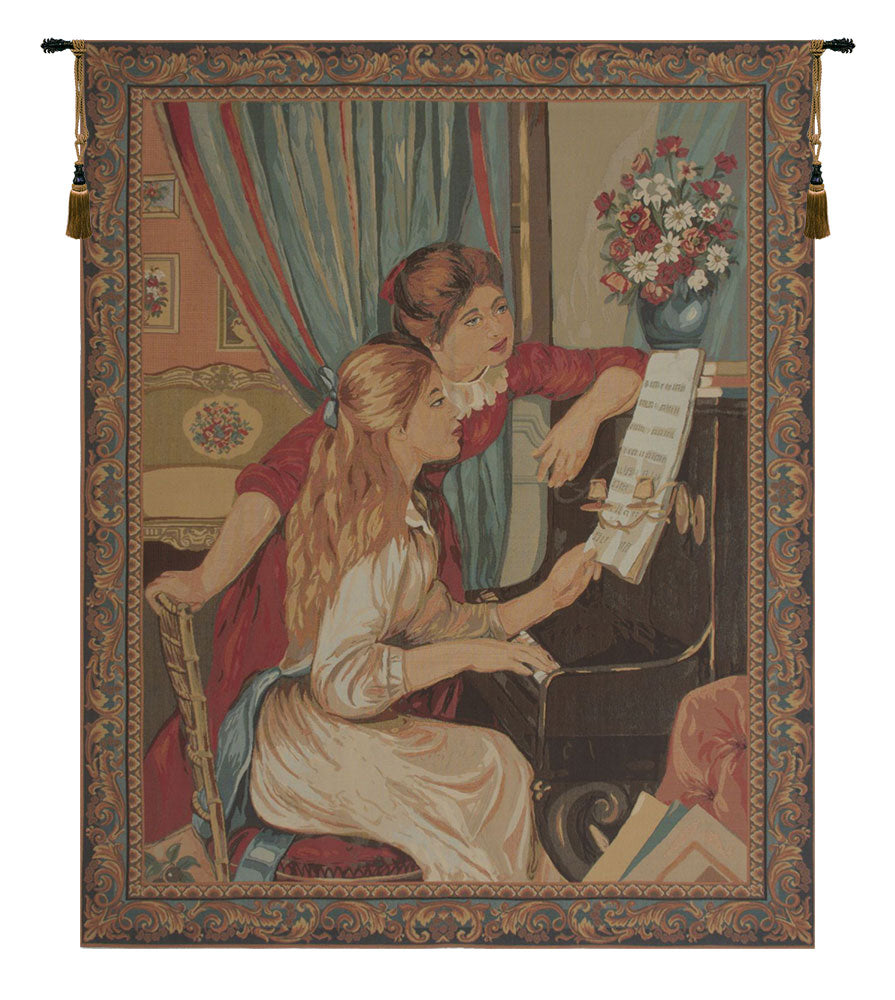 The Piano Tapestry Wall Hanging