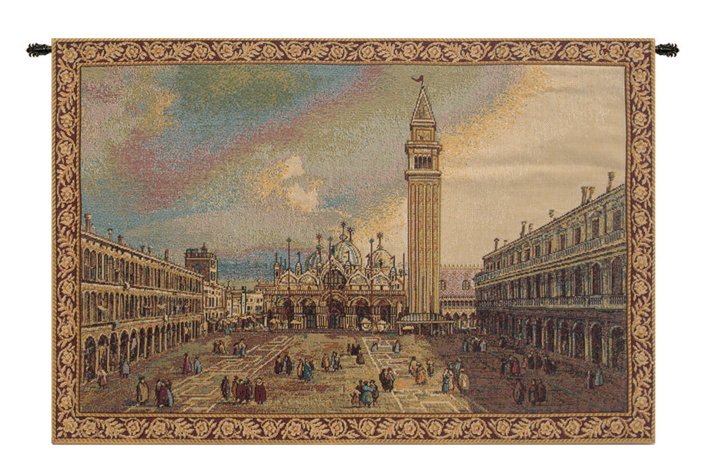 San Marco Square Small Italian Wall Tapestry