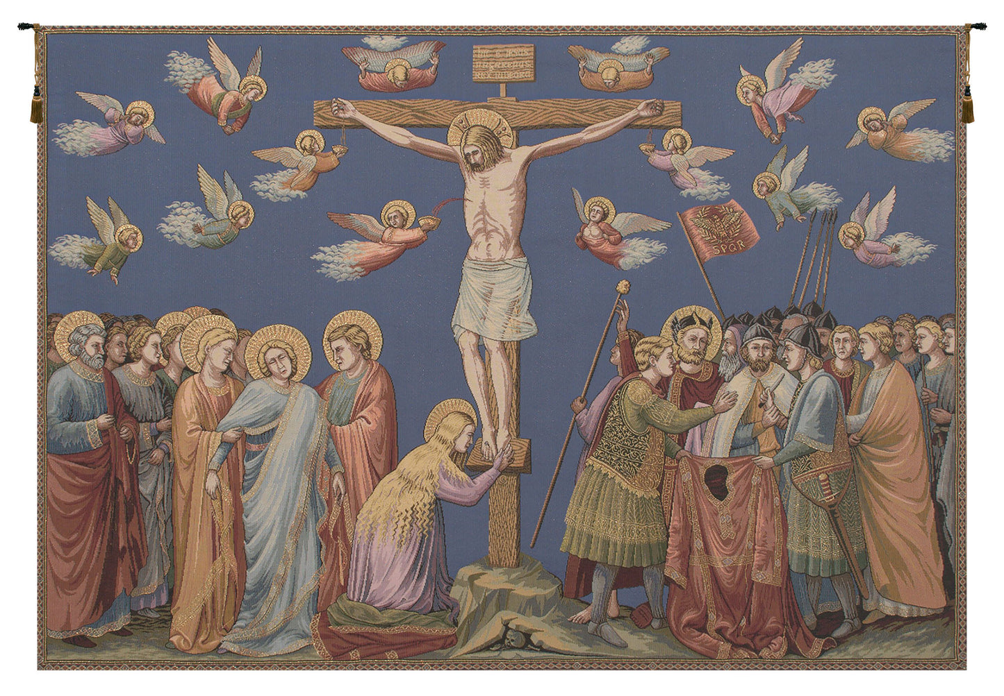 Crocifissione Italian Wall Tapestry