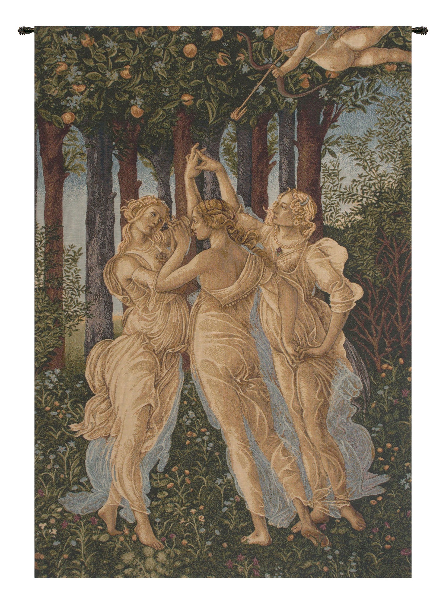 Tre Grazie Italian Wall Tapestry