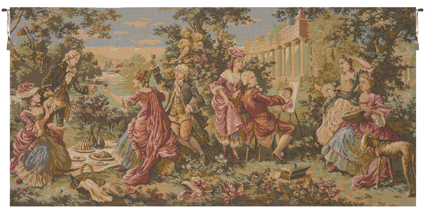 Le Dejeuner Champetre Small French Tapestry
