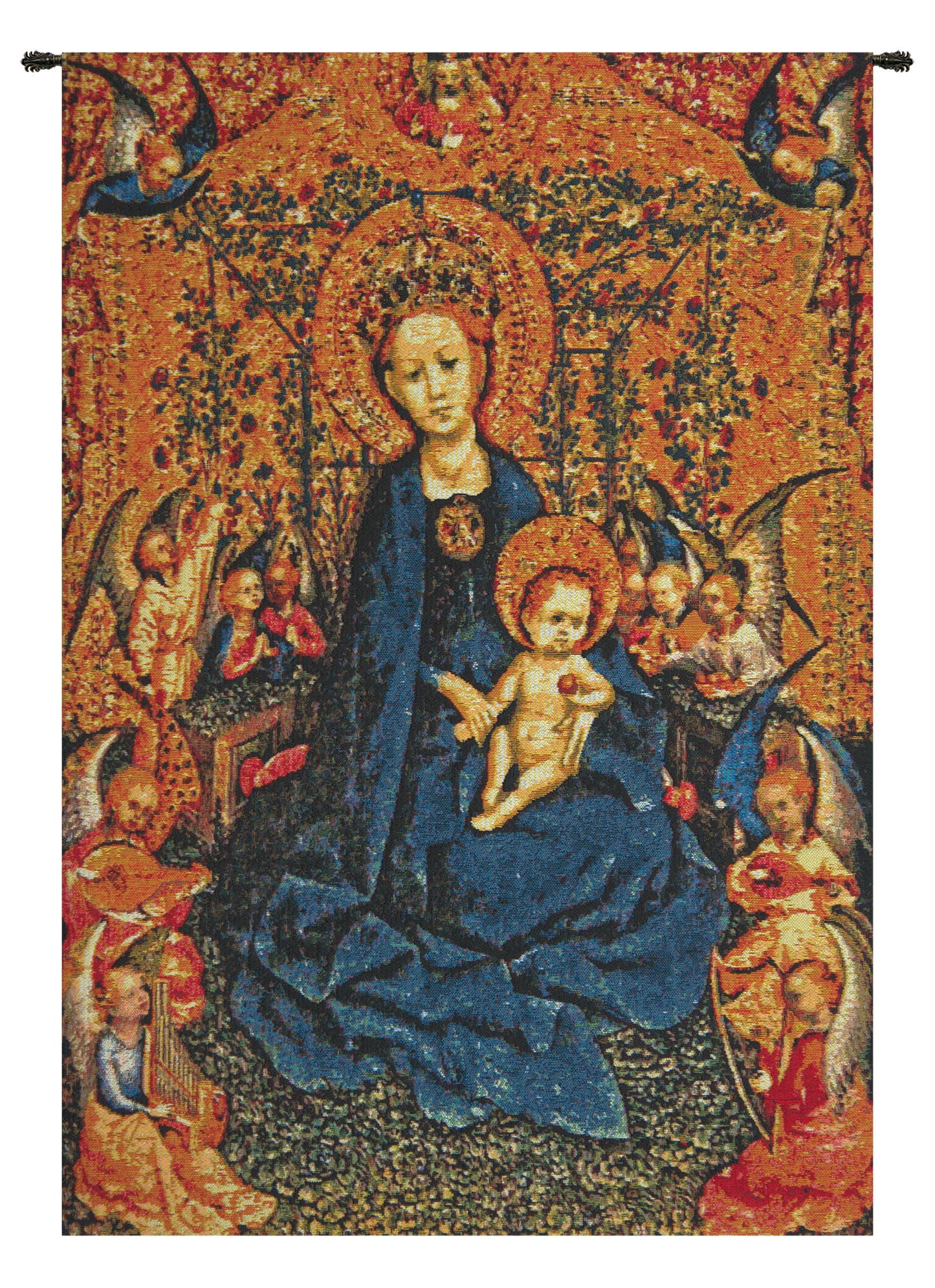 Maria with Child Belgian Tapestry Wall Art