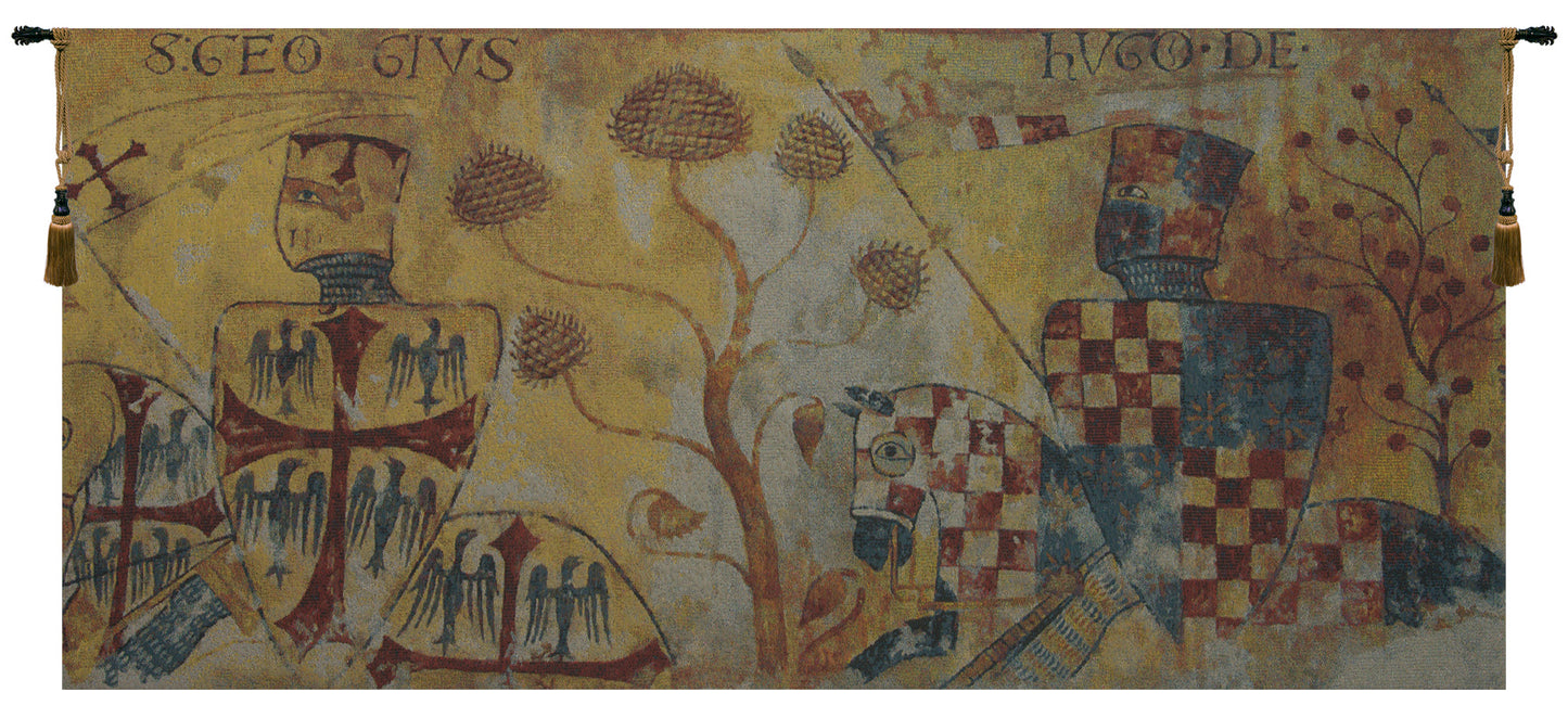 Chevaliers Redux Belgian Tapestry Wall Art