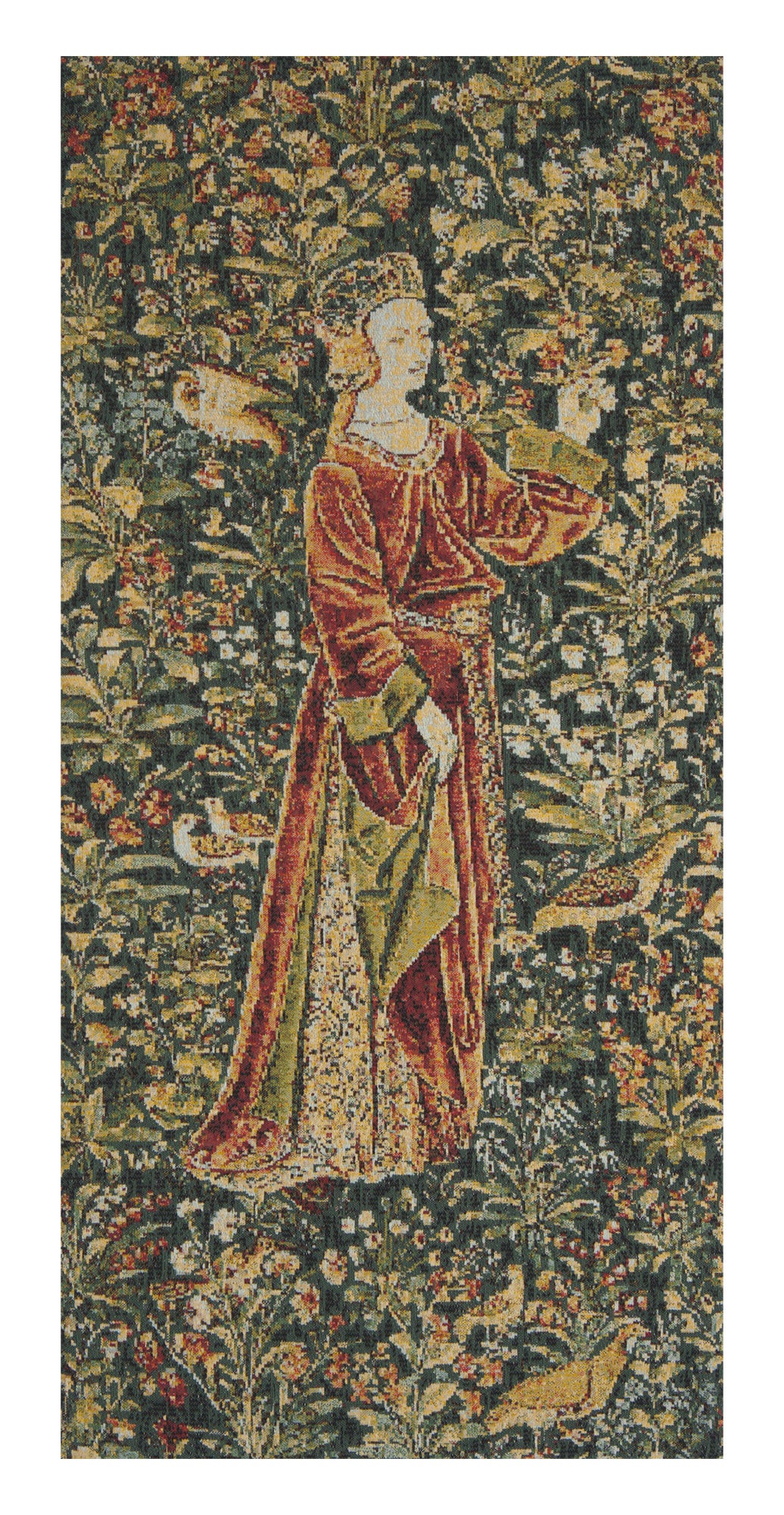 Promenade I Left Panel Light Belgian Tapestry Wall Art