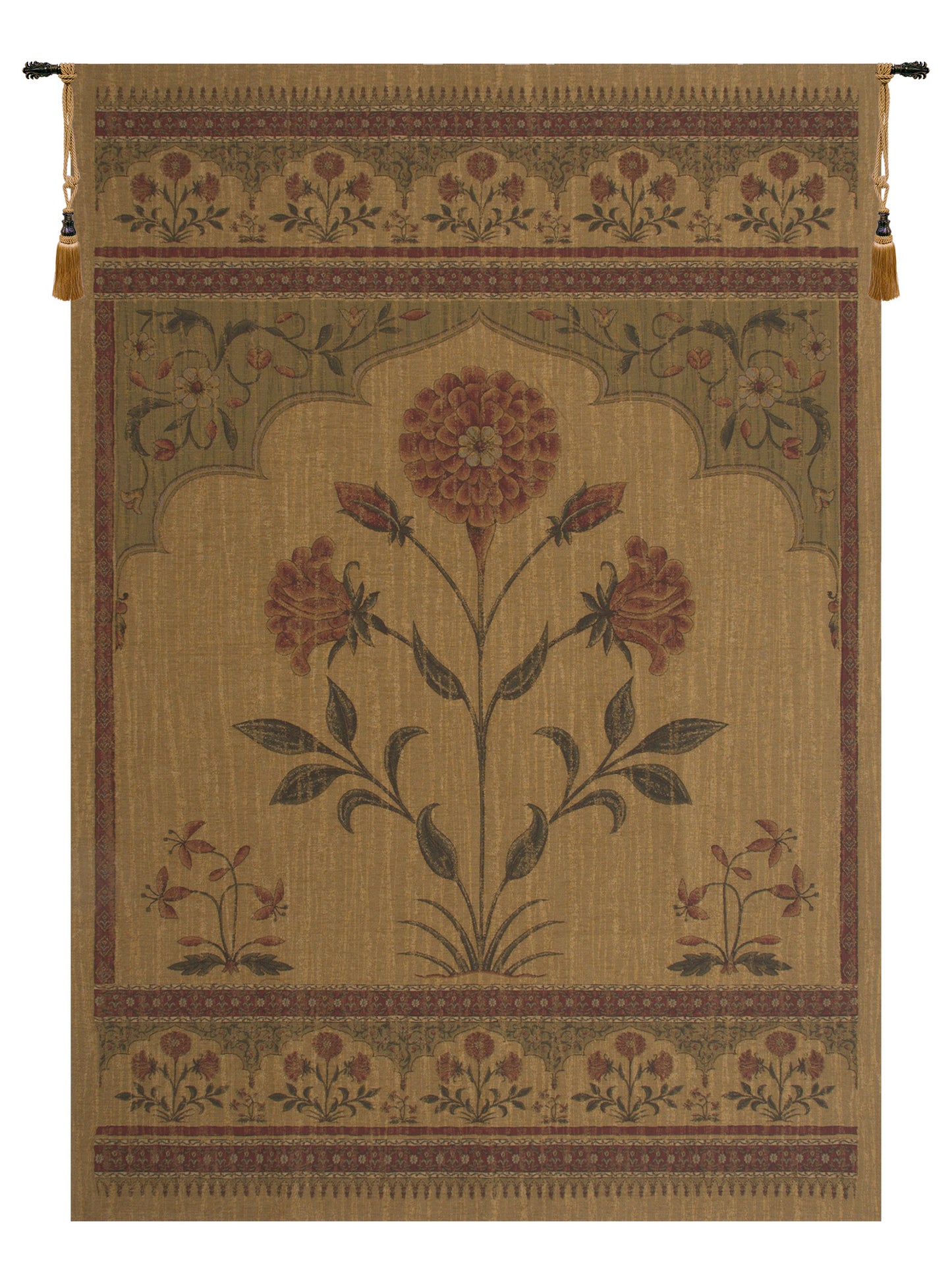 Lotus II Belgian Tapestry