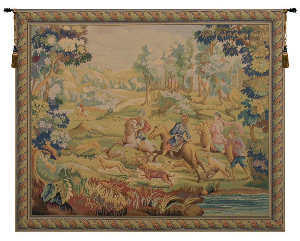 Hunt Belgian Tapestry Wall Art