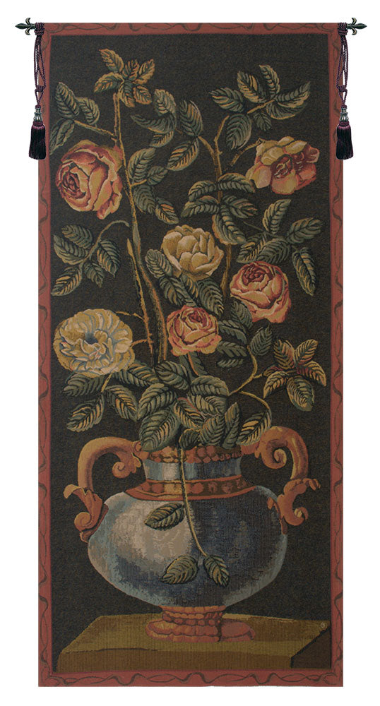 Roses Belgian Tapestry Wall Art