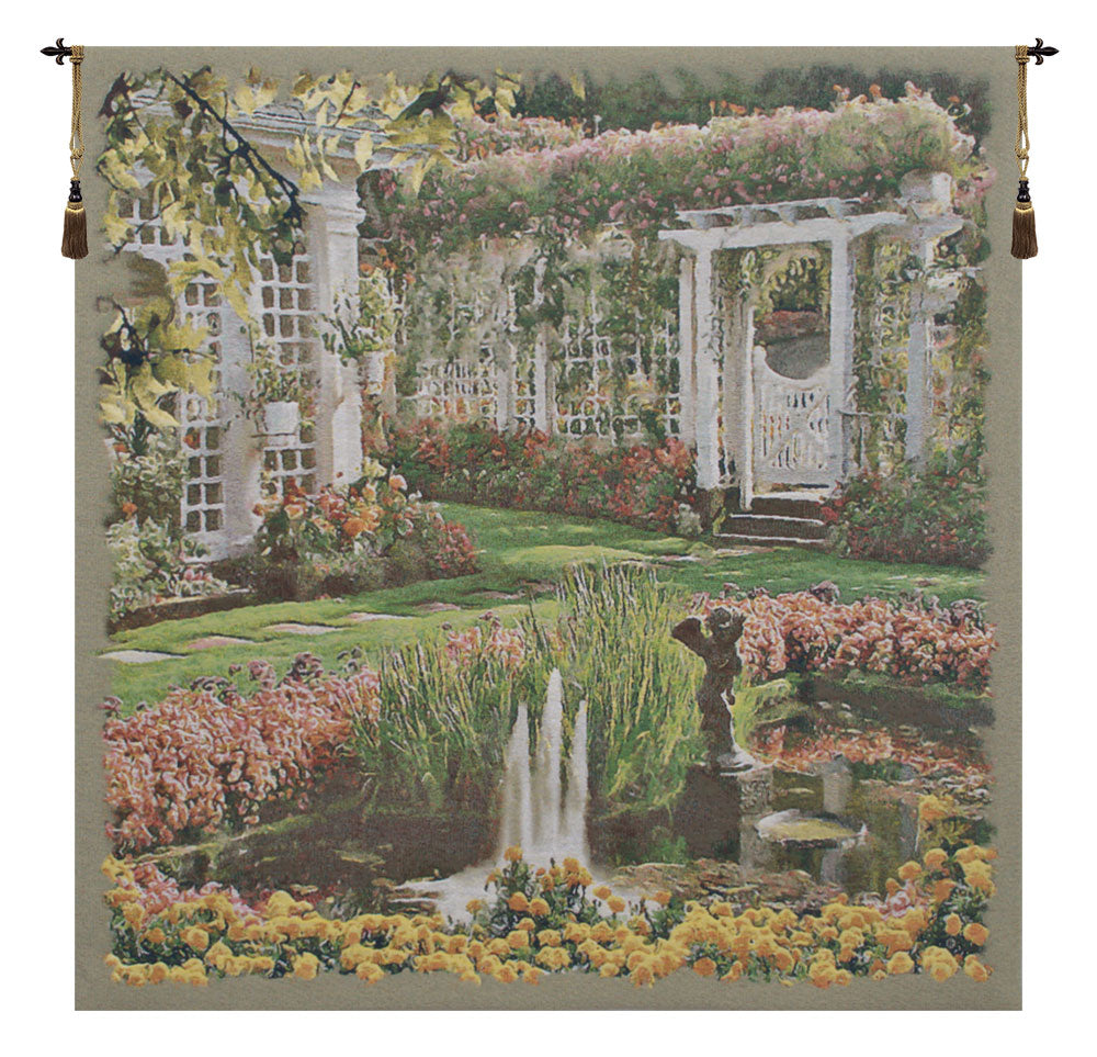Jardin Medium I Belgian Tapestry Wall Art