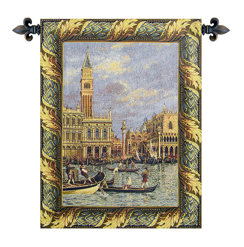 Piazza San Marco Italian Wall Tapestry