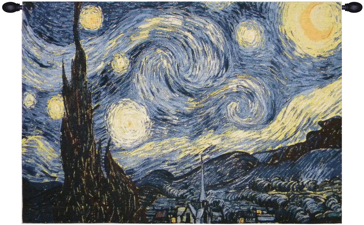 Starry Night Tapestry Wall Art