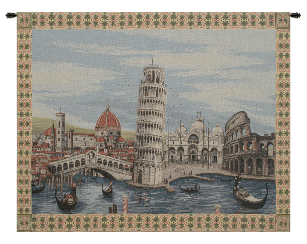 Monuments Italy Italian Wall Tapestry