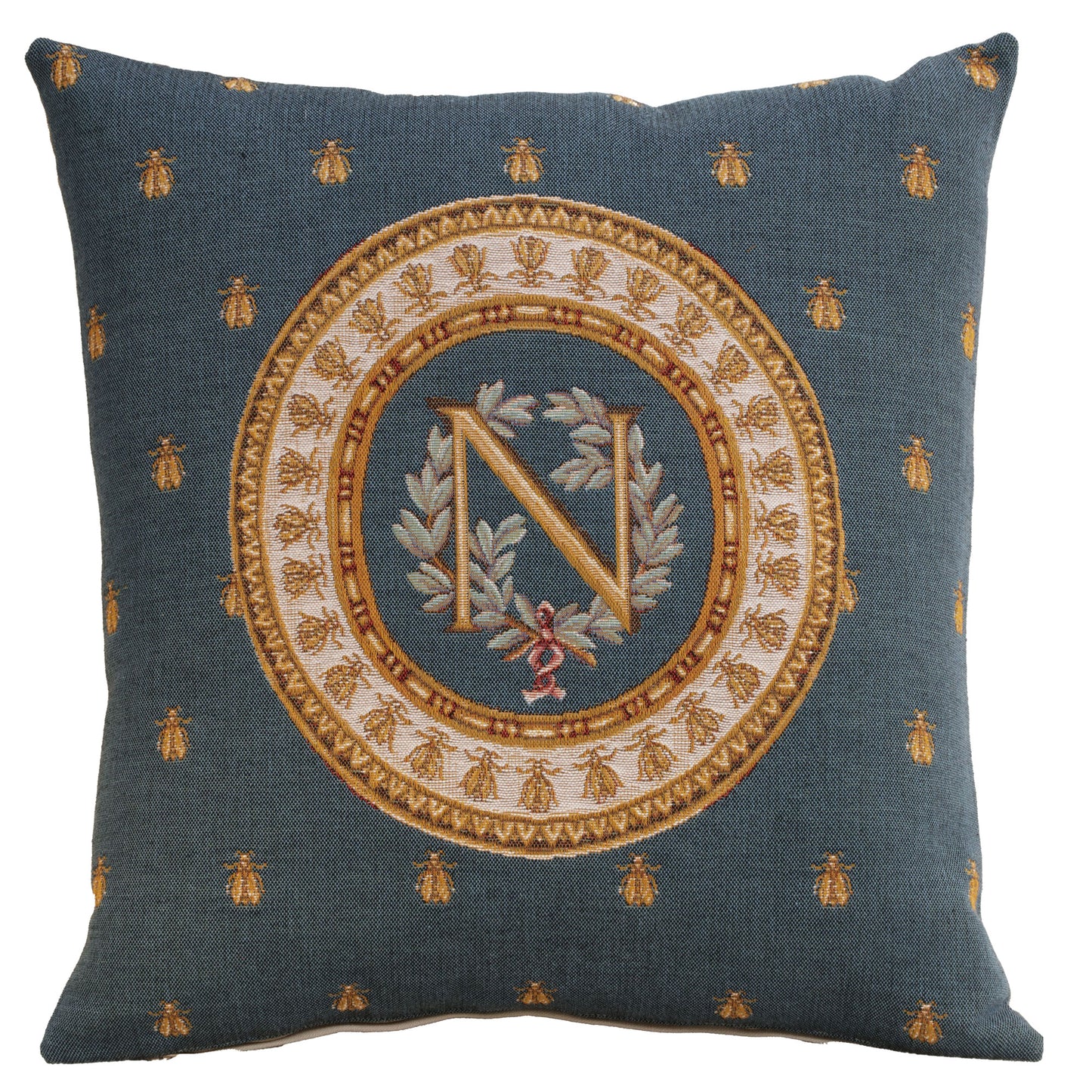 Blue Napoleon French Cushion Cover