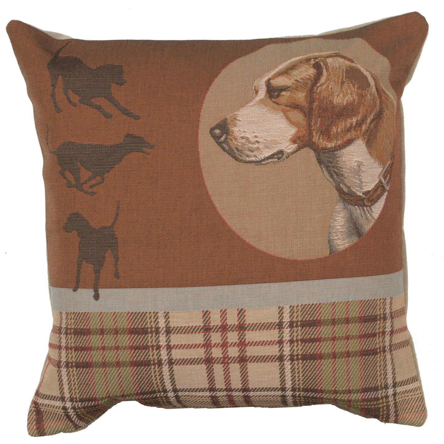 Scottish Dogs French Cushion Cover