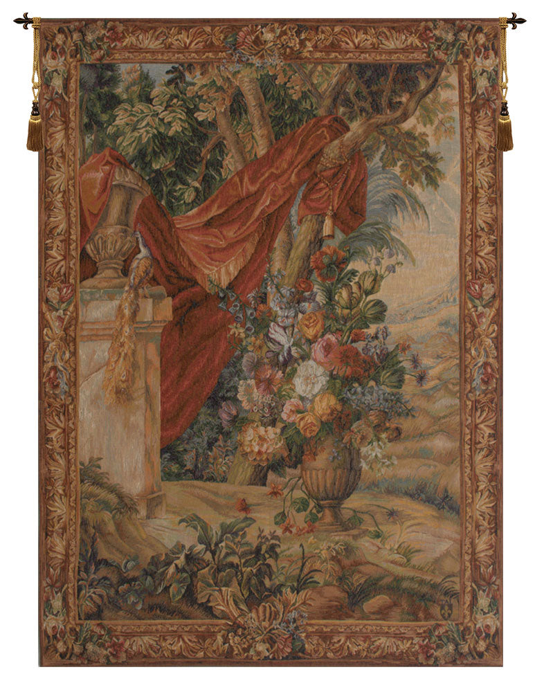 Bouquet Au Drape I French Tapestry