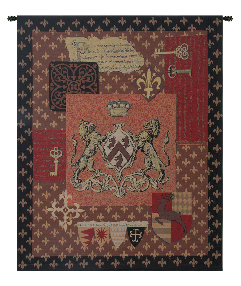 Cambridge Crest Fine Art Tapestry