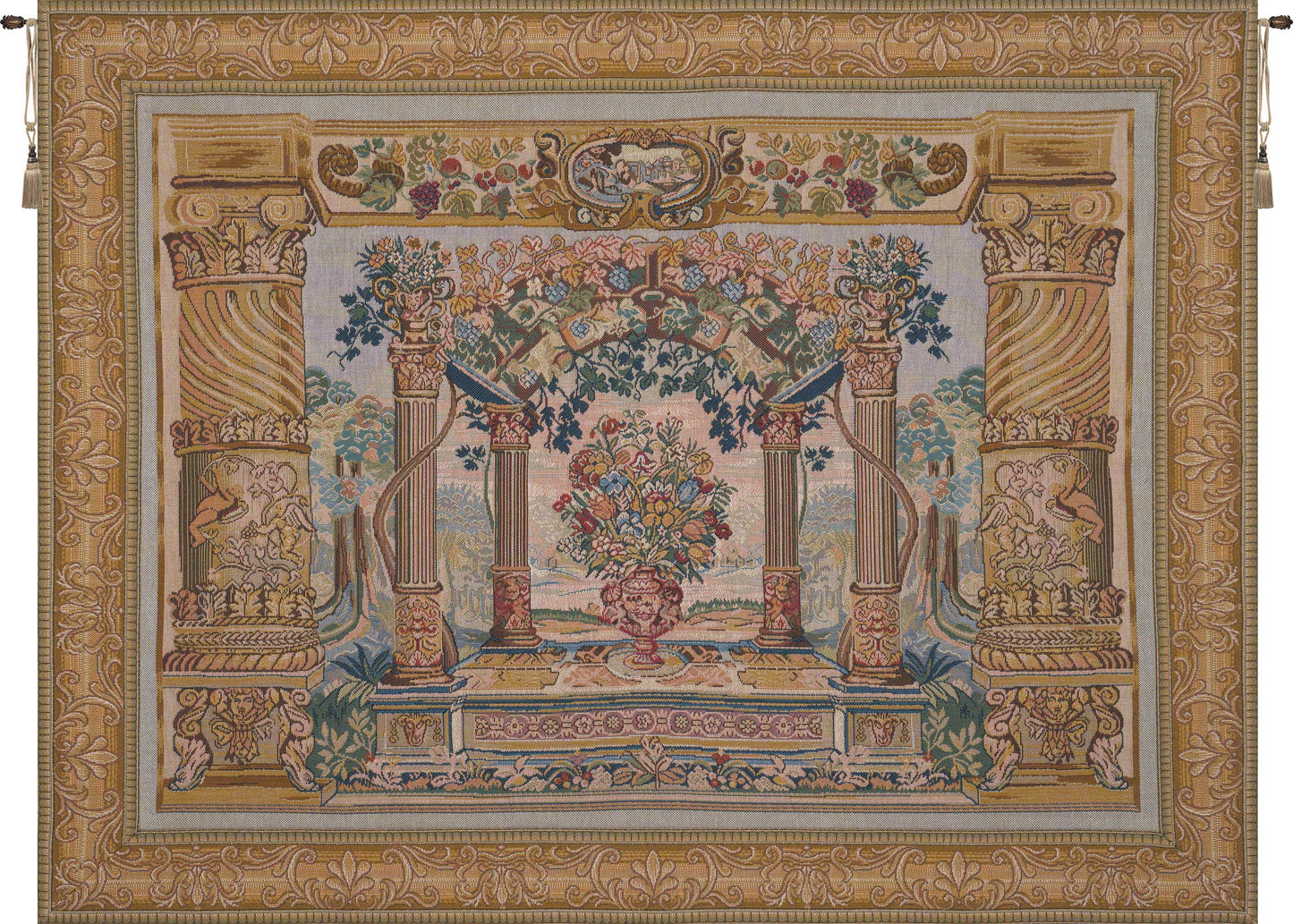 Terrasse with Border I French Tapestry