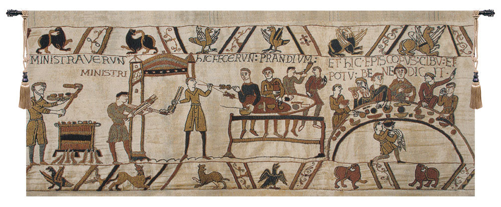 Bayeux Banquet II Belgian Tapestry Wall Art
