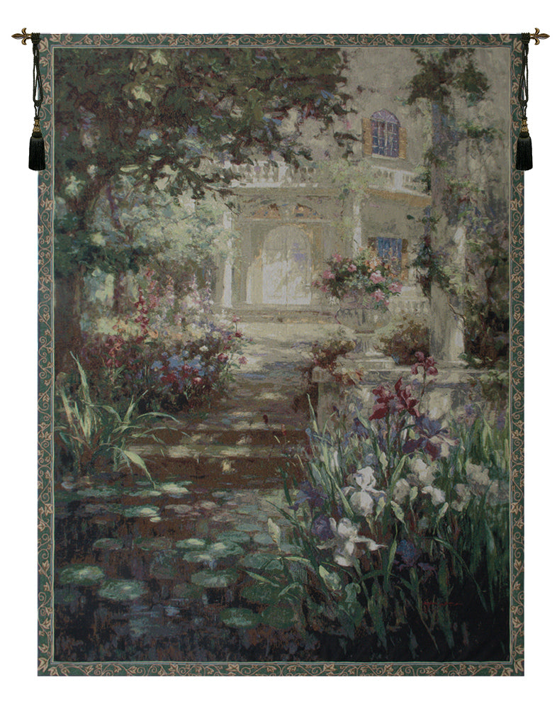 Ivy Column Fine Art Tapestry