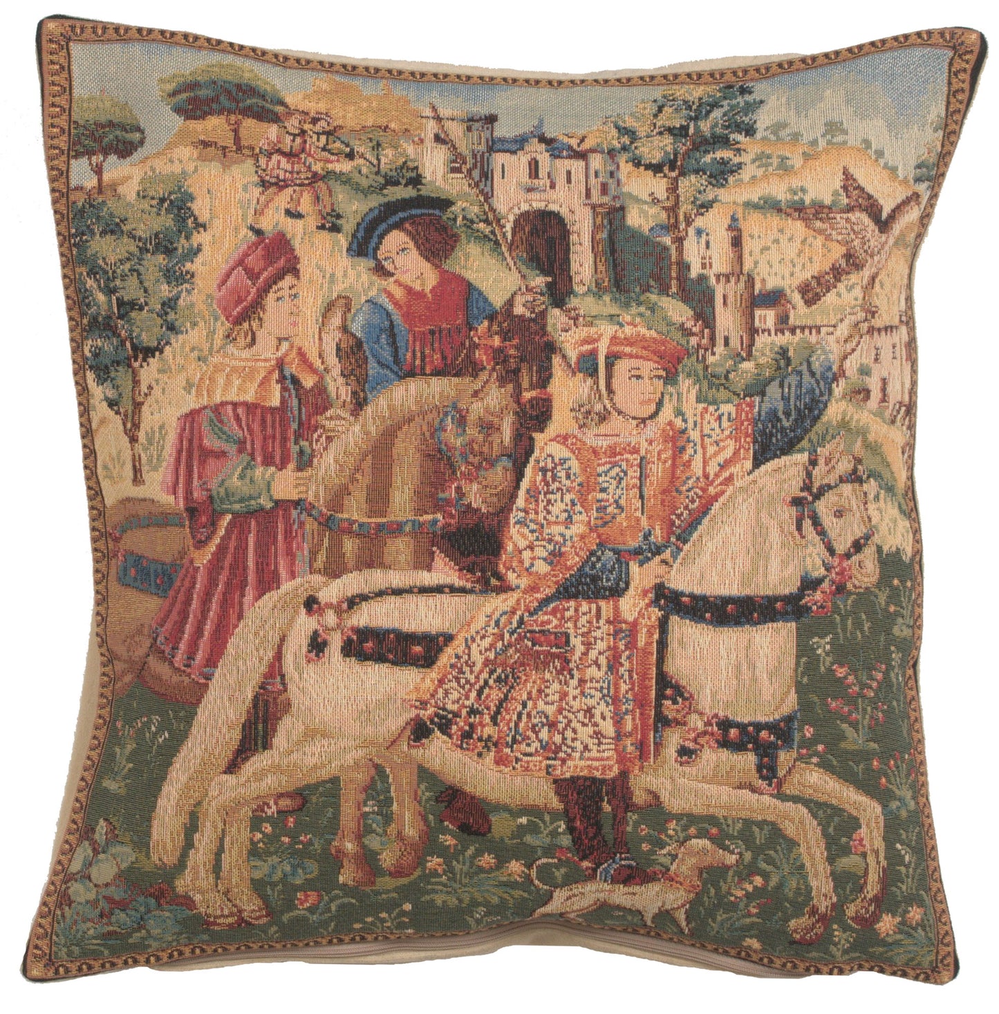 Hawking Scene European Cushion Covers