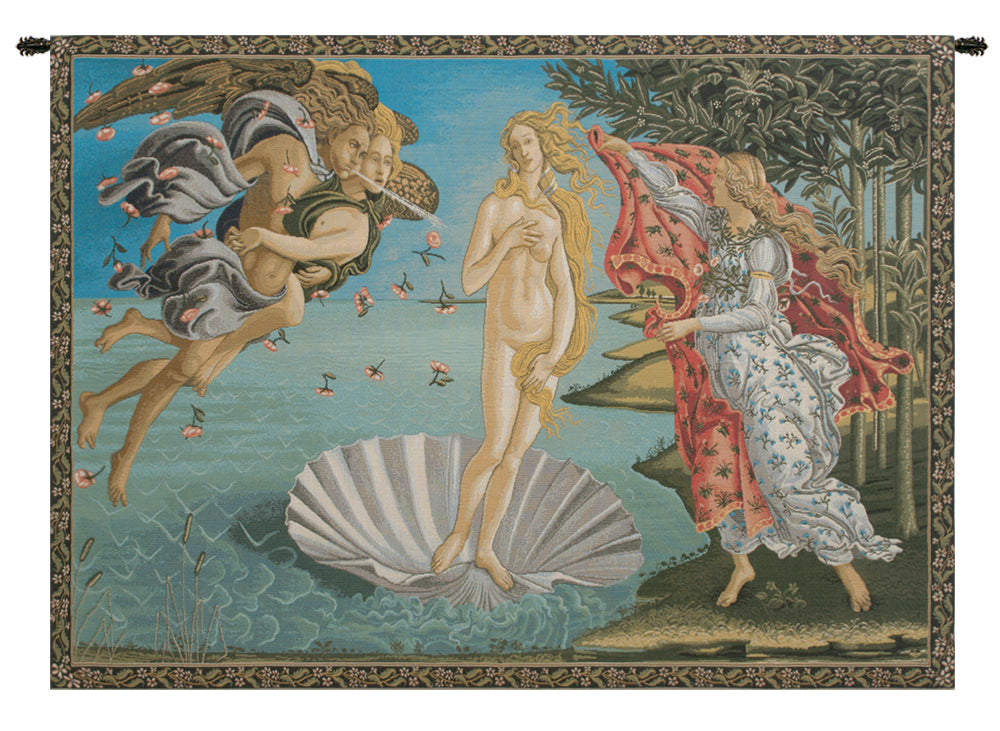 Birth of Venus II Italian Wall Tapestry
