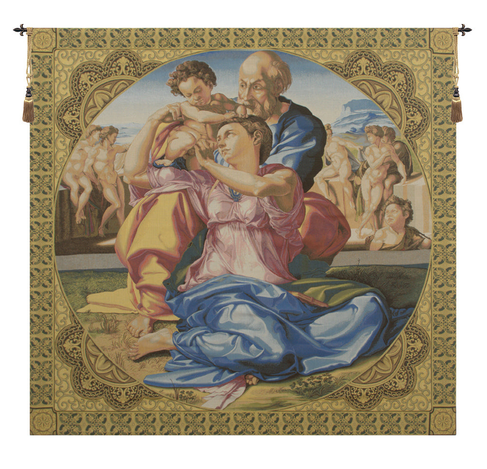 Sacred Family Italian Wall Tapestry