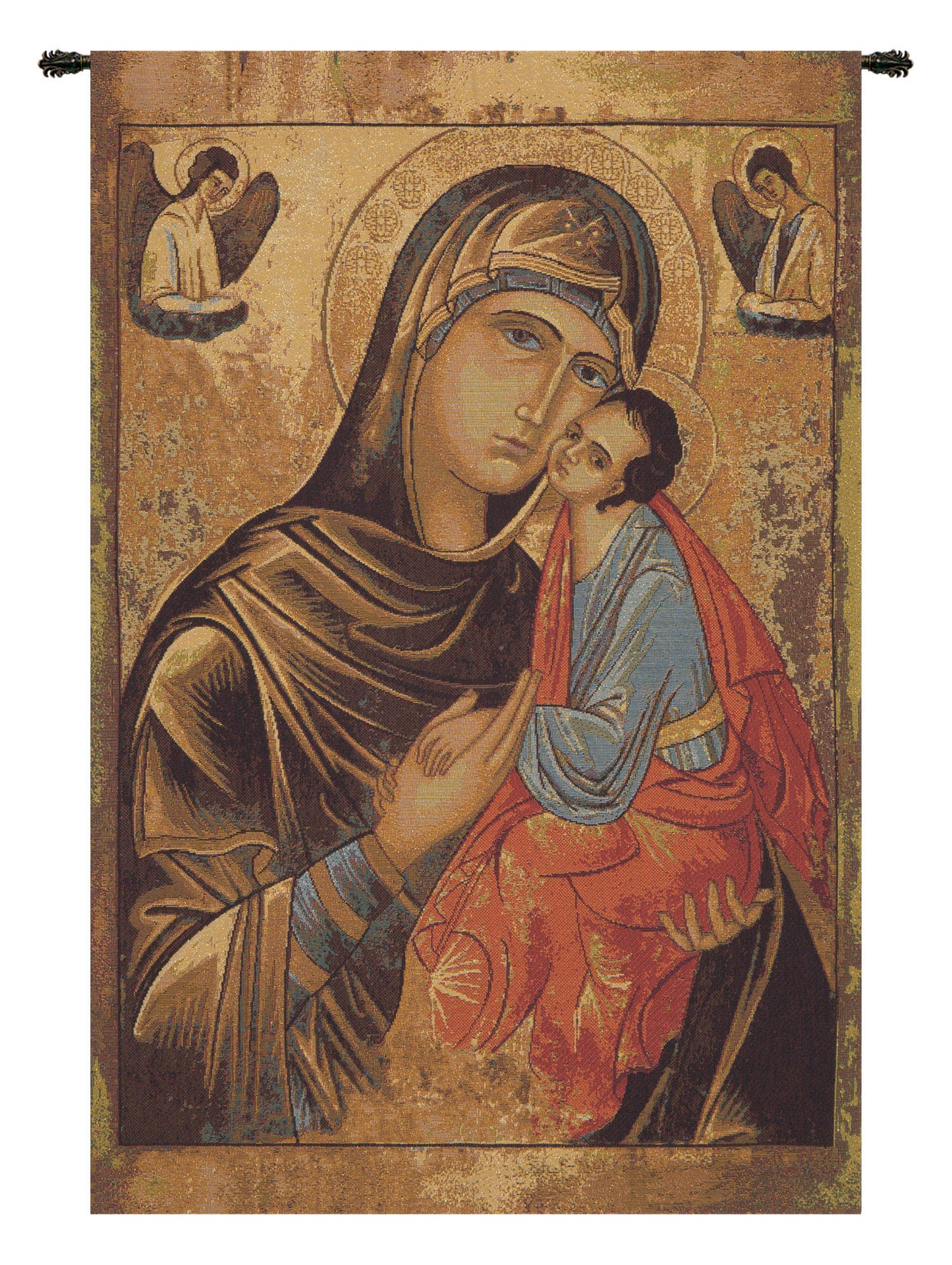 Greek Madonna Italian Wall Tapestry