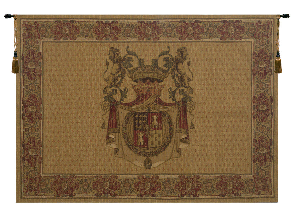 Blason Tours Horizontal Belgian Tapestry
