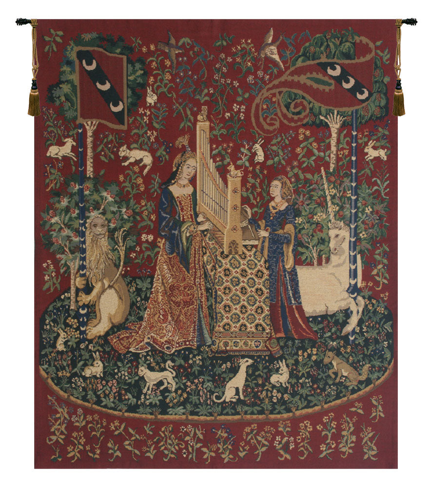 Lady and the Organ II Tapestry Wholesale