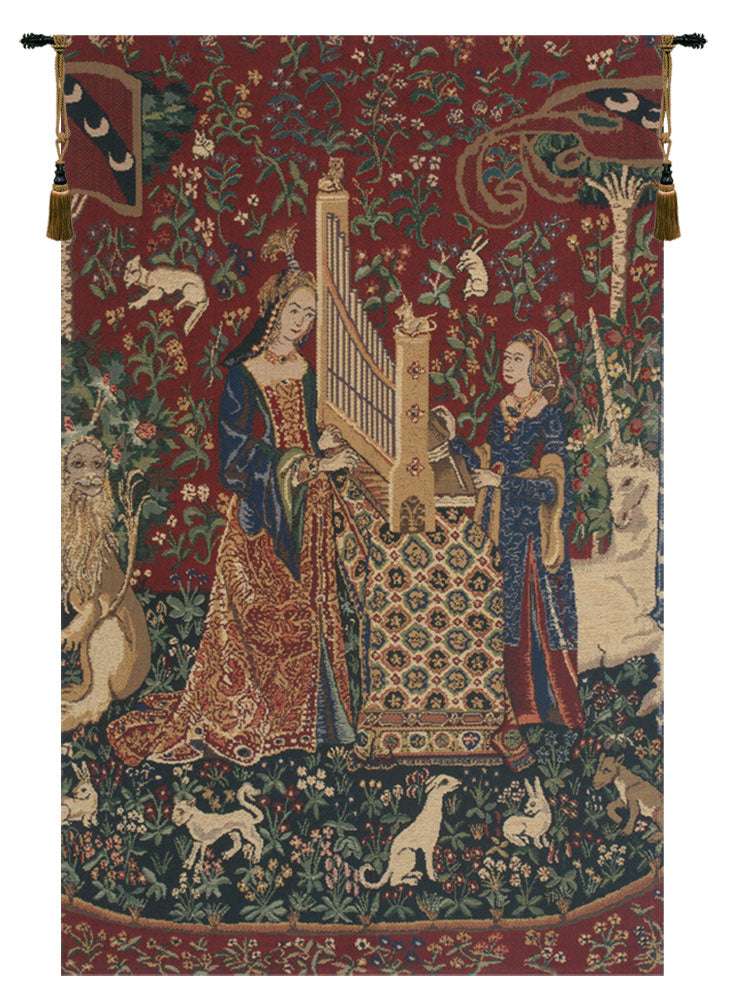 Lady and the Organ III Tapestry Wholesale