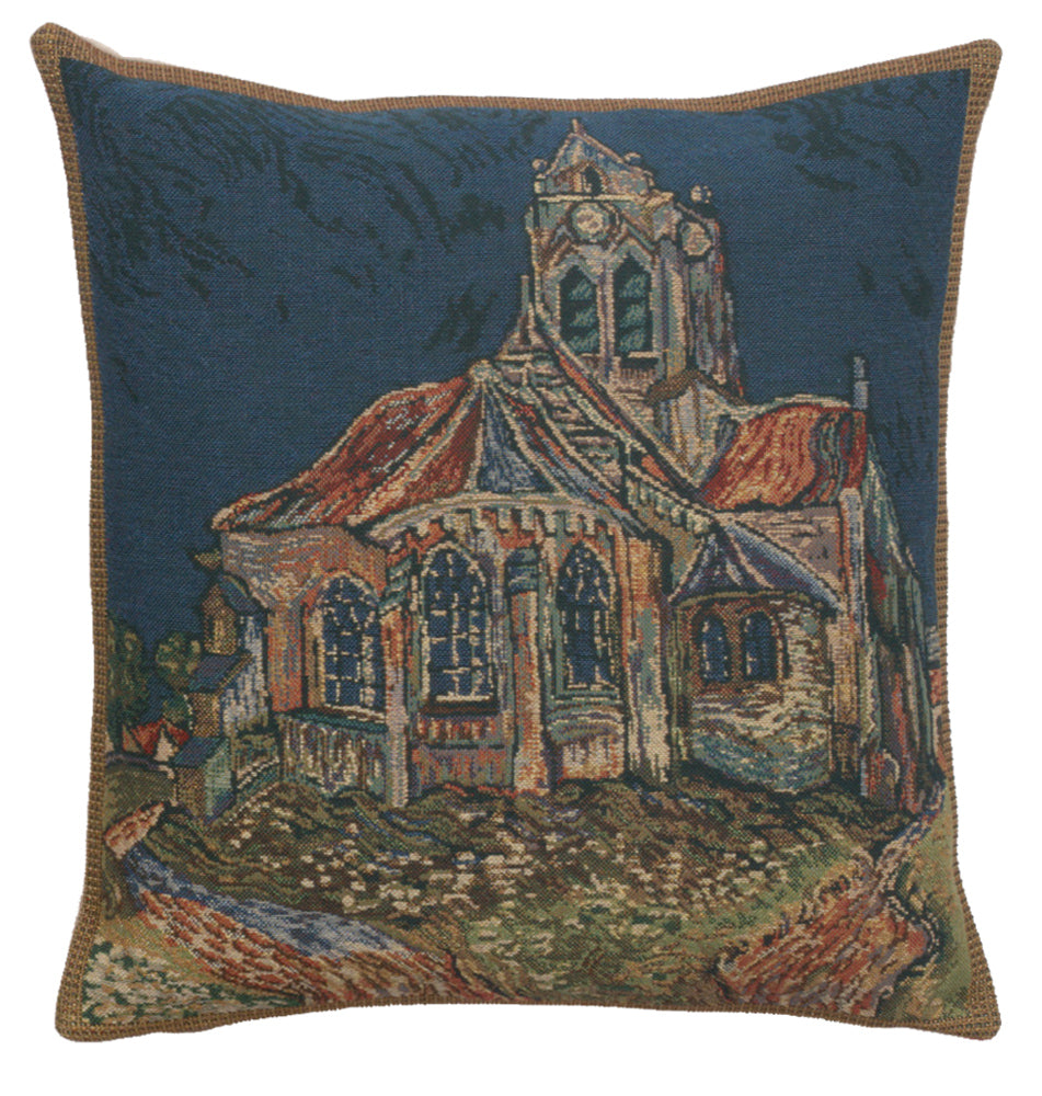The Church of Auvers Cushion Cover Wholesale