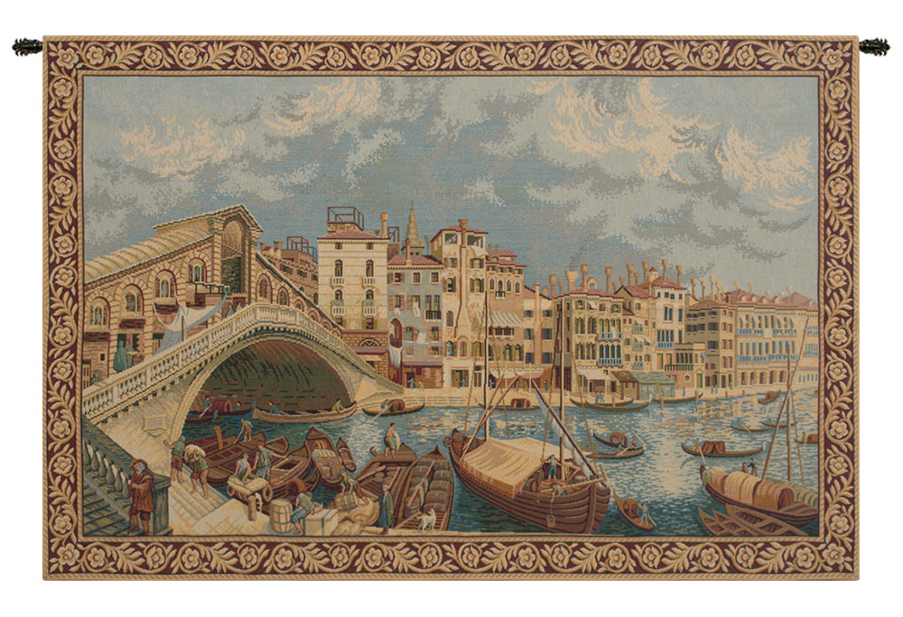Ponte di Rialto Italian Wall Tapestry