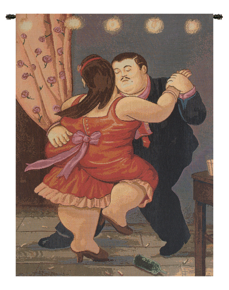 Botero Rosso Italian Wall Tapestry