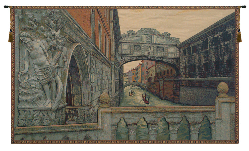 Bridge of Sighs II Italian Wall Tapestry