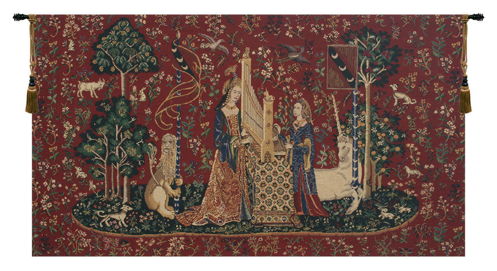 The Lady and the Organ II Tapestry Wholesale