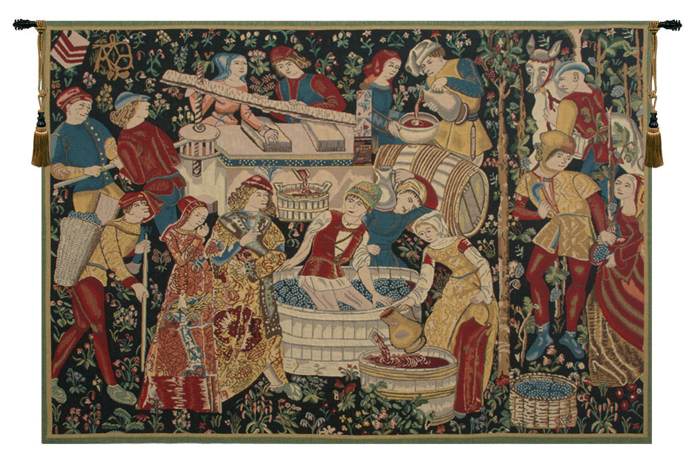 Vendages (Yellow) Tapestry Wholesale