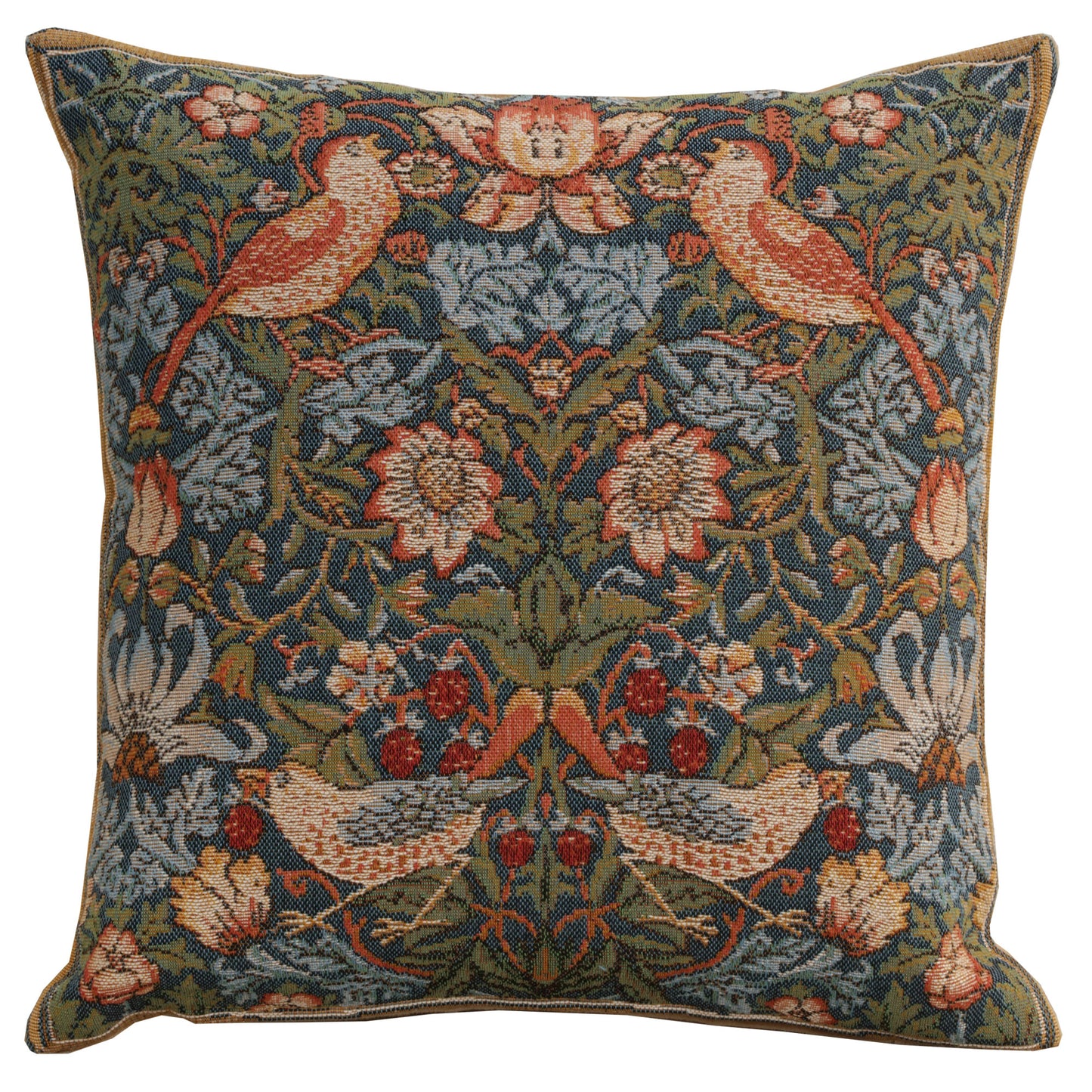 Cushion Birds Face to Face French Cushion Cover