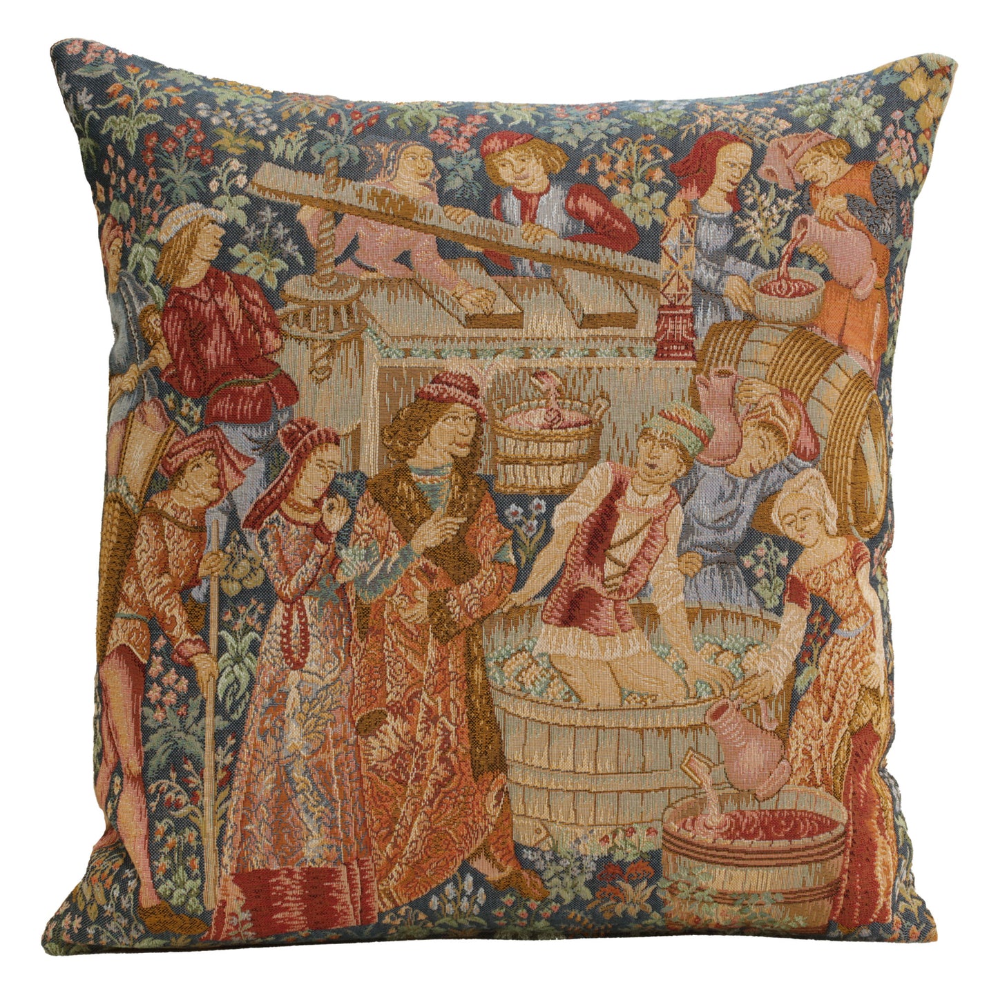 The Wine Press French Cushion Cover