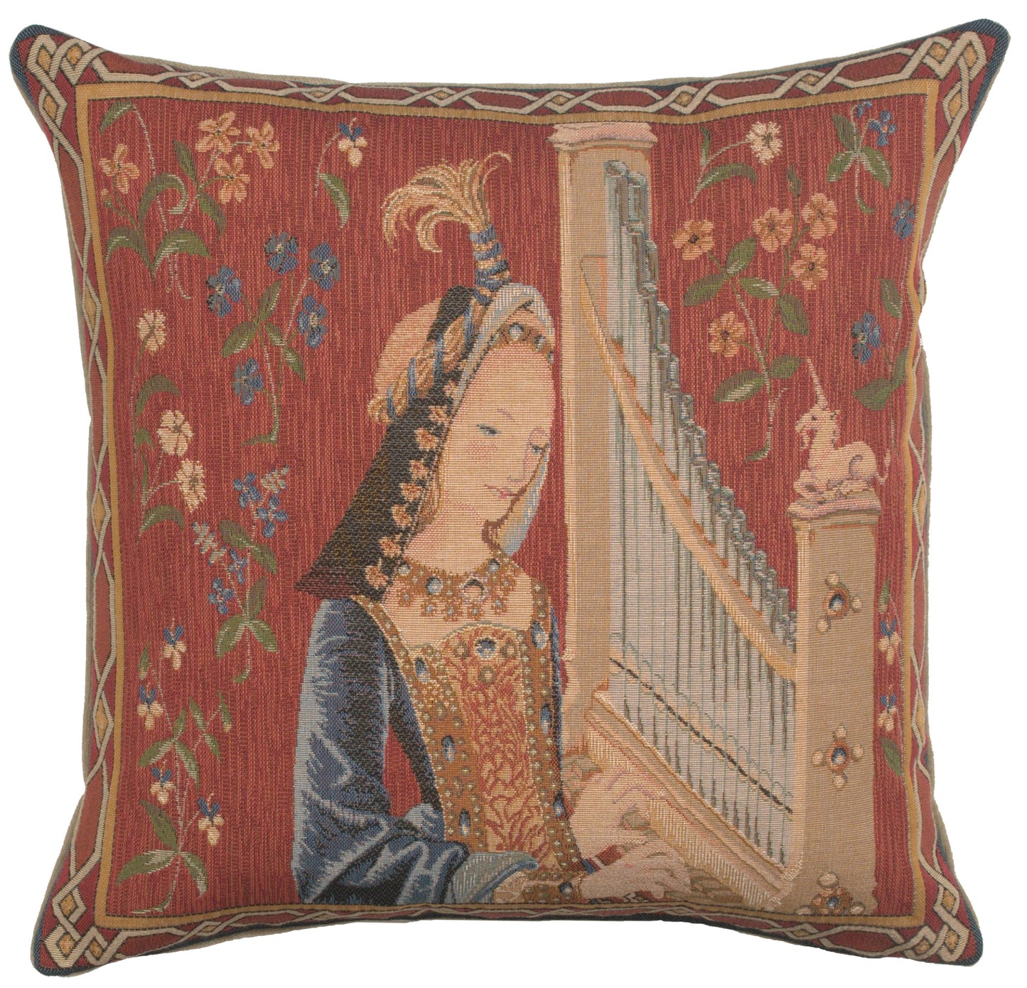 L'ouie the Hearing French Cushion Cover