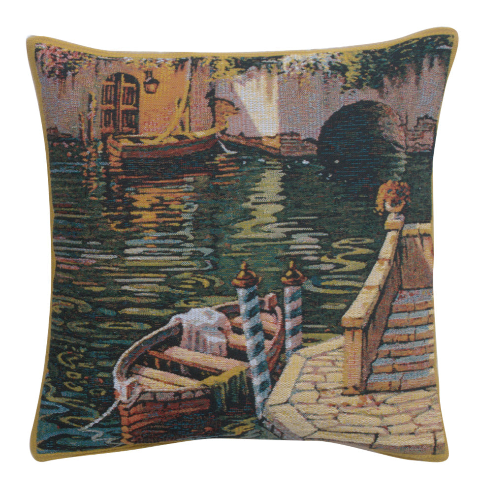 Varenna Reflections Boat II European Cushion Cover