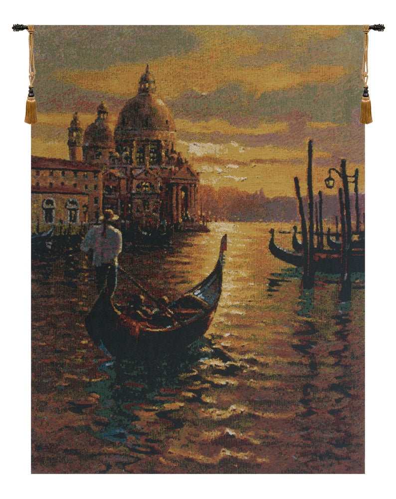 Venetian Sunset 1 Belgian Tapestry Wall Art