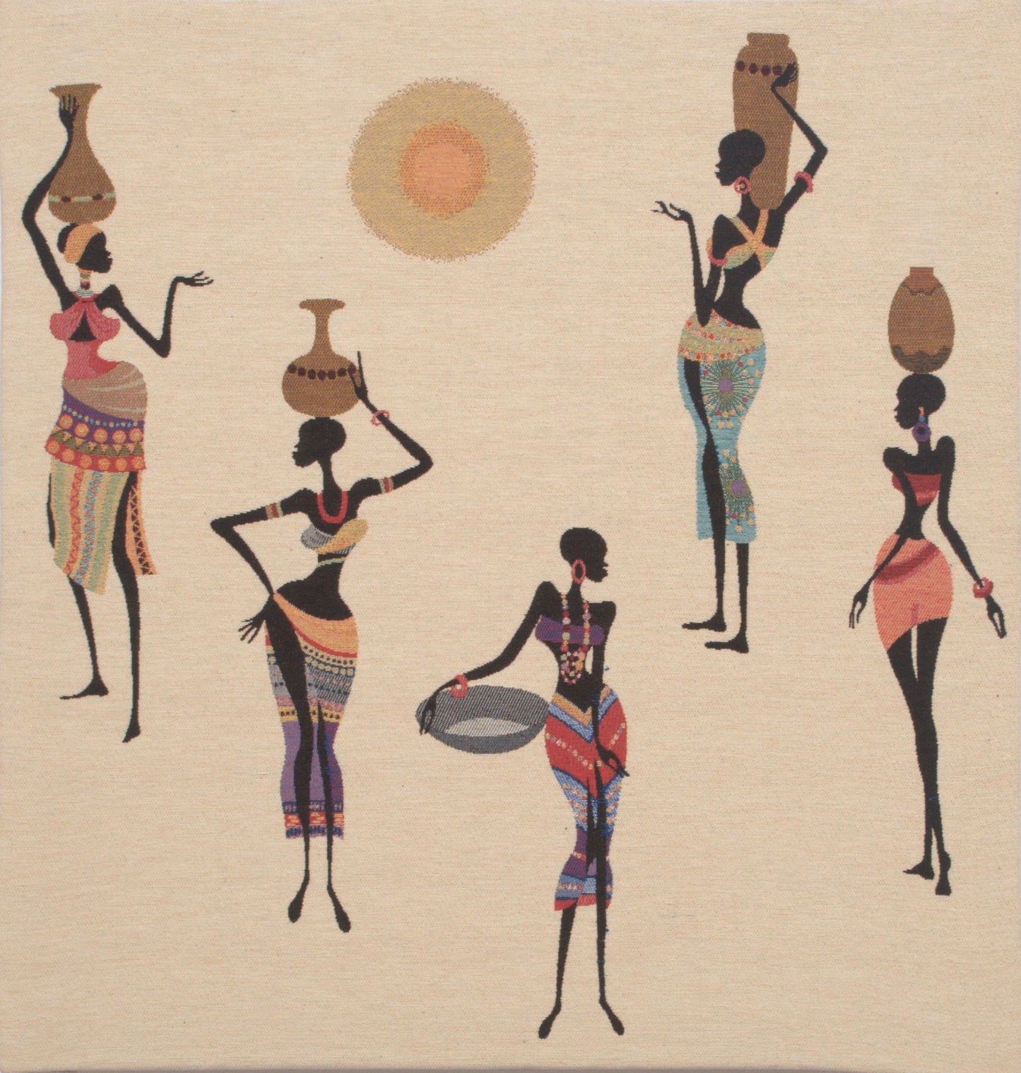 Under the Hot Sun Stretched Wall Tapestry