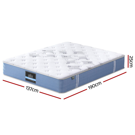 25cm Giselle Mattress Double Bed Pocket Spring Mattresses