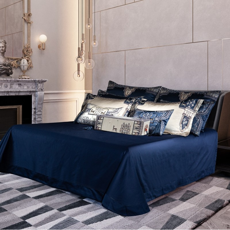 Arianell Luxury Embroidered Tassel Duvet Cover Bedding Set