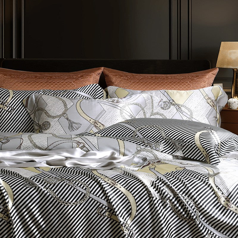 Mireya Luxury 22 Momme Pure Mulberry Silk Bedding Set
