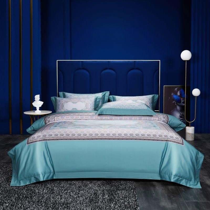 Aciano Silky Egyptian Cotton Ocean Inspired Printed Duvet Cover Set - RoseStraya.com